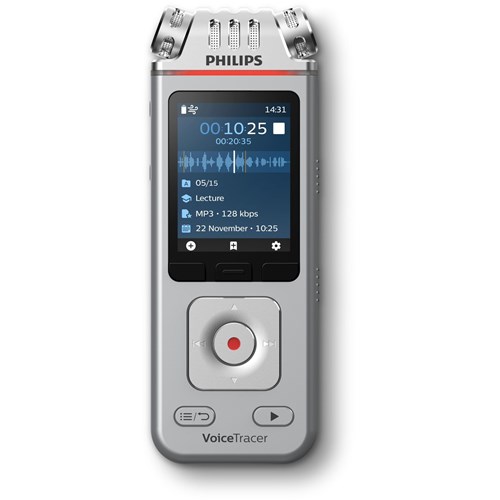 Philips DVT4115 Digital Voice Recorder with App Share