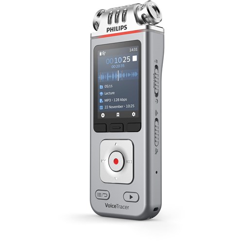 Philips DVT4115 Digital Voice Recorder with App Share