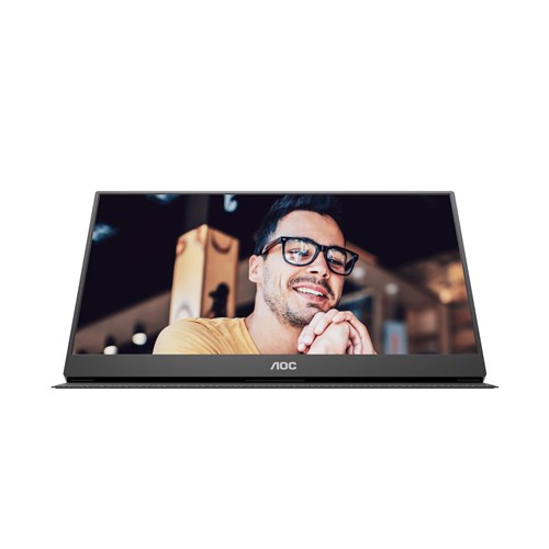 AOC 16T10 15.6' FHD IPS USB-C HDMI Portable Monitor