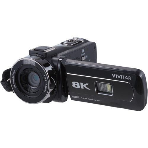 Vivitar 8K Camcorder (Black)