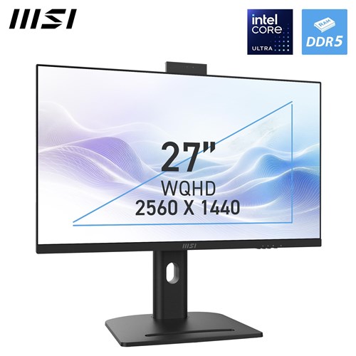 MSI Modern AM273QP AI 1UM-013AU 27' WQHD All-in-One PC (Intel Core Ultra 7)[3TB]