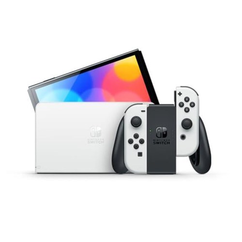 Nintendo Switch OLED Model White Super Mario Bros. Wonder + NSO 12 Months Hardware Bundle