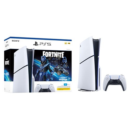 PS5 PlayStation 5 Slim Console Fortnite Cobalt Star Bundle