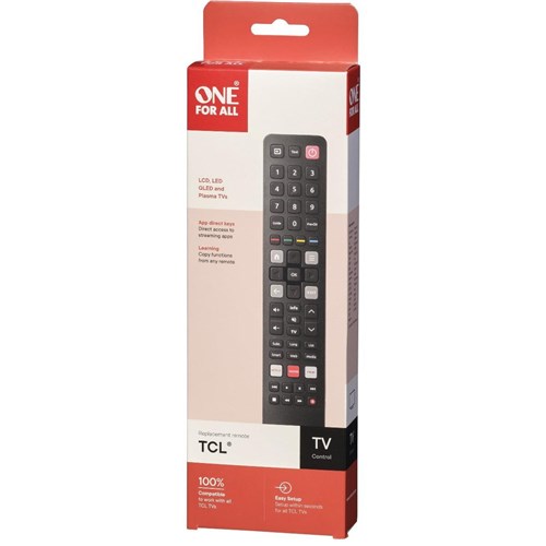 One For All TCL Replacement TV Remote