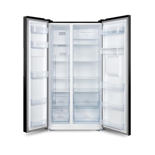 CHiQ CSS556NBD4E 559L Side By Side Fridge (Black)