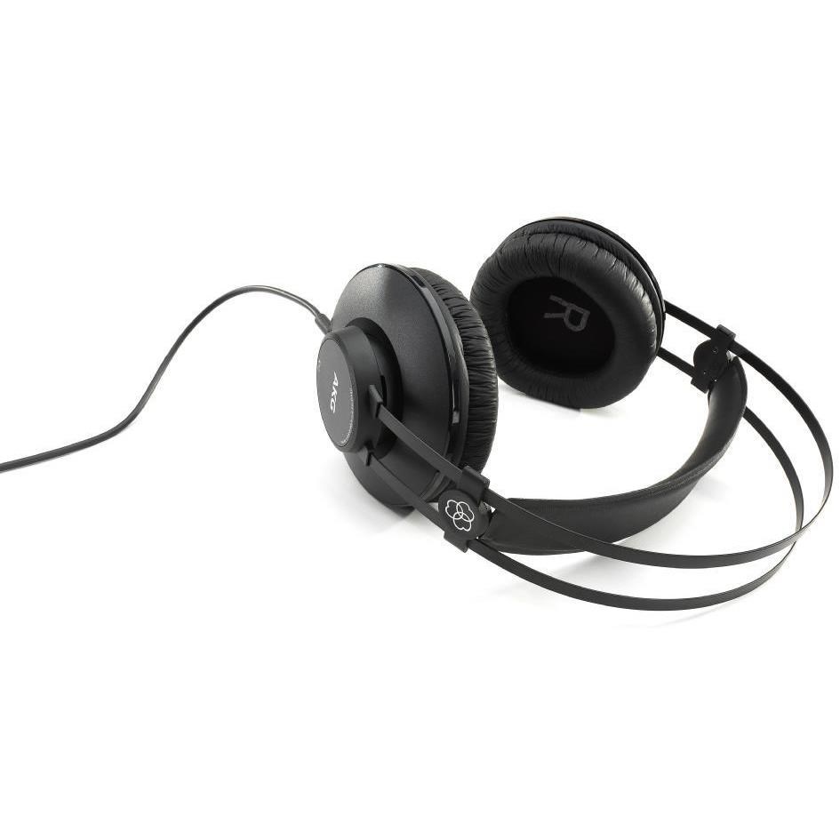 AKG K52, Product Overview, Hear every detail with the AKG K52 over-ear,  closed-back headphones. Professional-grade 40mm drivers reveal even the  subtlest nuances, so you can be